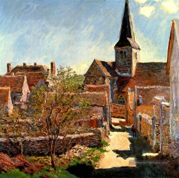  claude art - Bennecourt Claude Monet